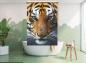 Preview: Extartiqe Duschrollo - Tiger Duschvorhang Made in Germany modern